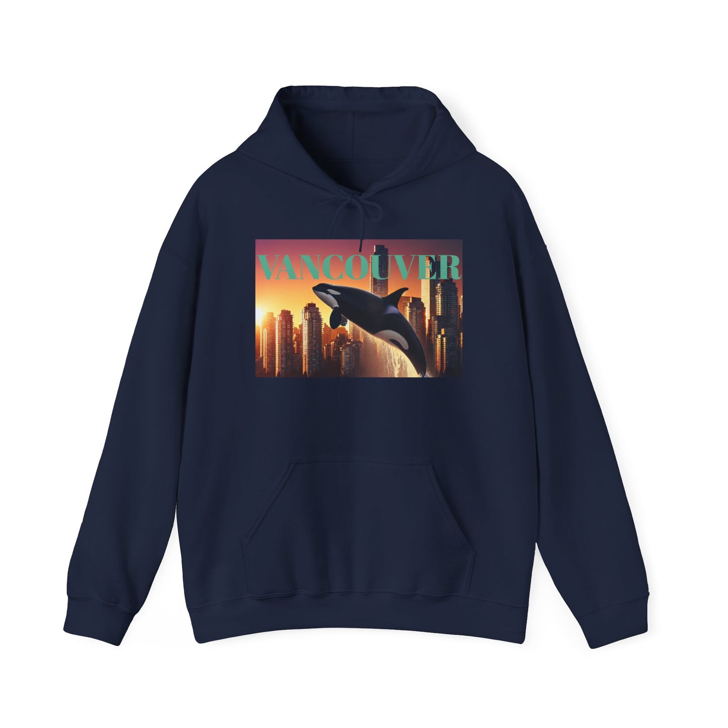 VANCOUVER ADULT Graphic Hoodie - Unisex Heavy Blend™ - CITY PRIDE SERIES