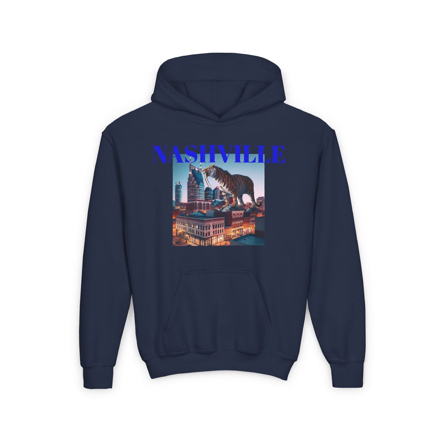 Youth Nashville Graphic Hoodie - Heavy Blend Sweatshirt