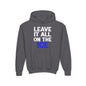 LEAVE IT ALL ON THE ICE - Youth Heavy Blend Hoodie