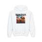 BOSTON Youth Hooded Sweatshirt - Retro Graphic Design for City Pride