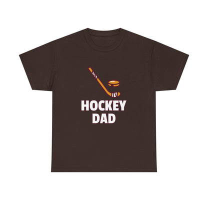 HOCKEY DAD Unisex Heavy Cotton Tee