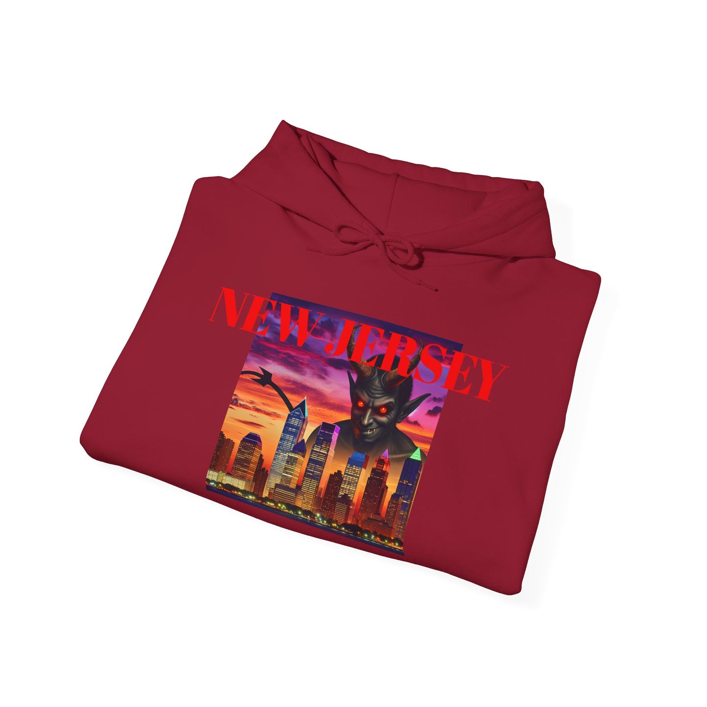NEW JERSEY ADULT Graphic Hoodie - Unisex Heavy Blend™ - CITY SERIES
