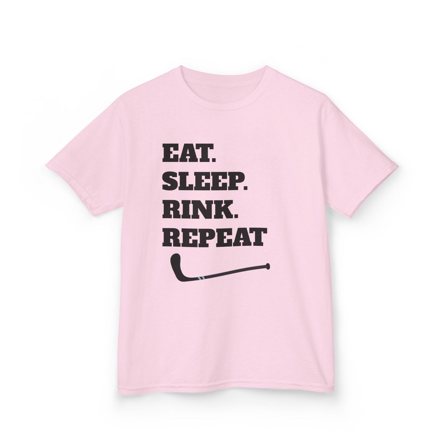 Youth Hockey Tee - Eat Sleep Rink Repeat