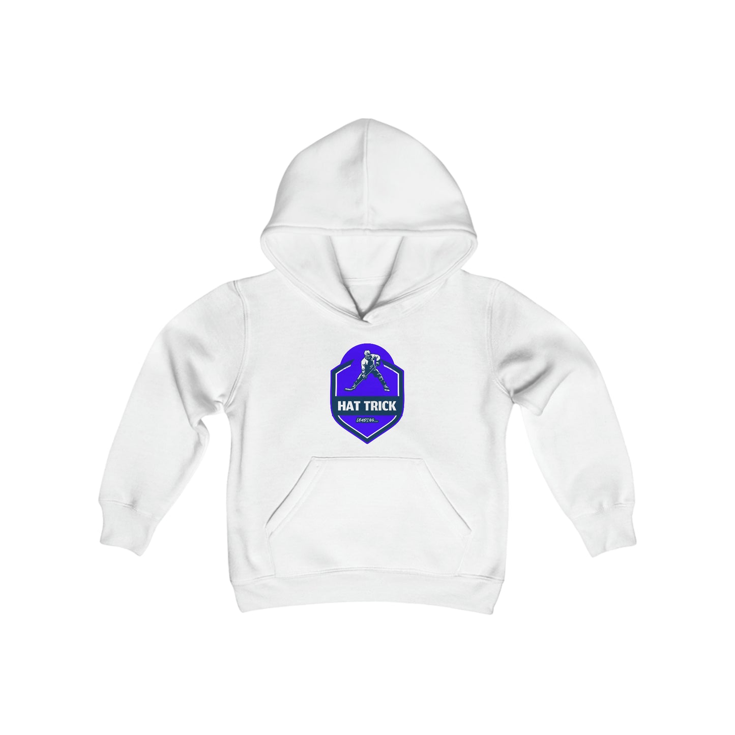 HAT TRICK LOADING... Youth Heavy Blend Hooded Sweatshirt