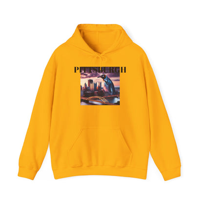 PITTSBURGH ADULT Graphic Hoodie - Unisex Heavy Blend™ - CITY SERIES