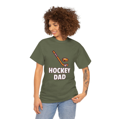 HOCKEY DAD Unisex Heavy Cotton Tee