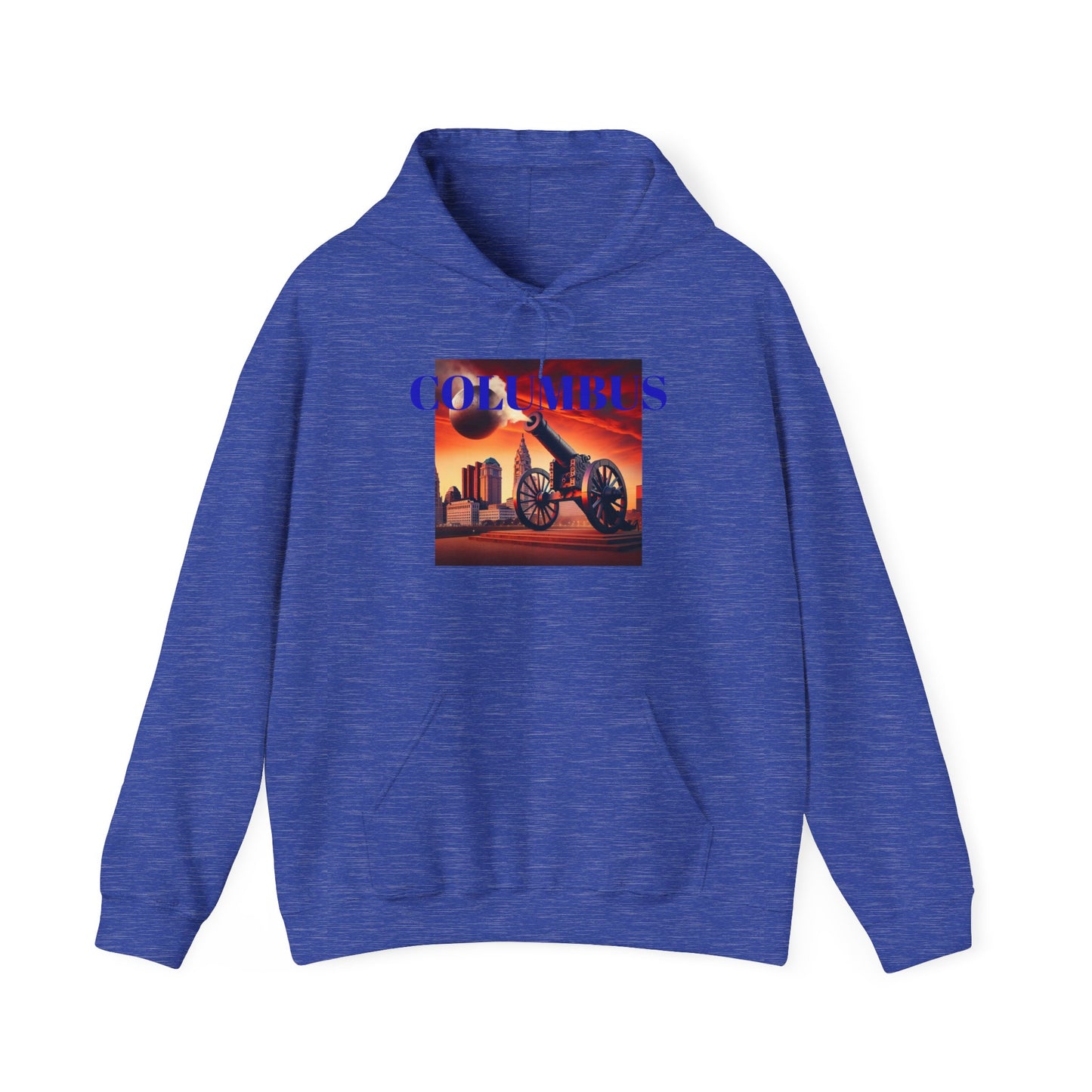 COLUMBUS ADULT Graphic Hoodie - Unisex Heavy Blend™ - CITY PRIDE SERIES