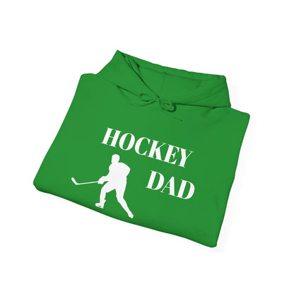 Hockey Dad Unisex Heavy Blend™ Hooded Sweatshirt | Perfect Gift for Hockey Lovers