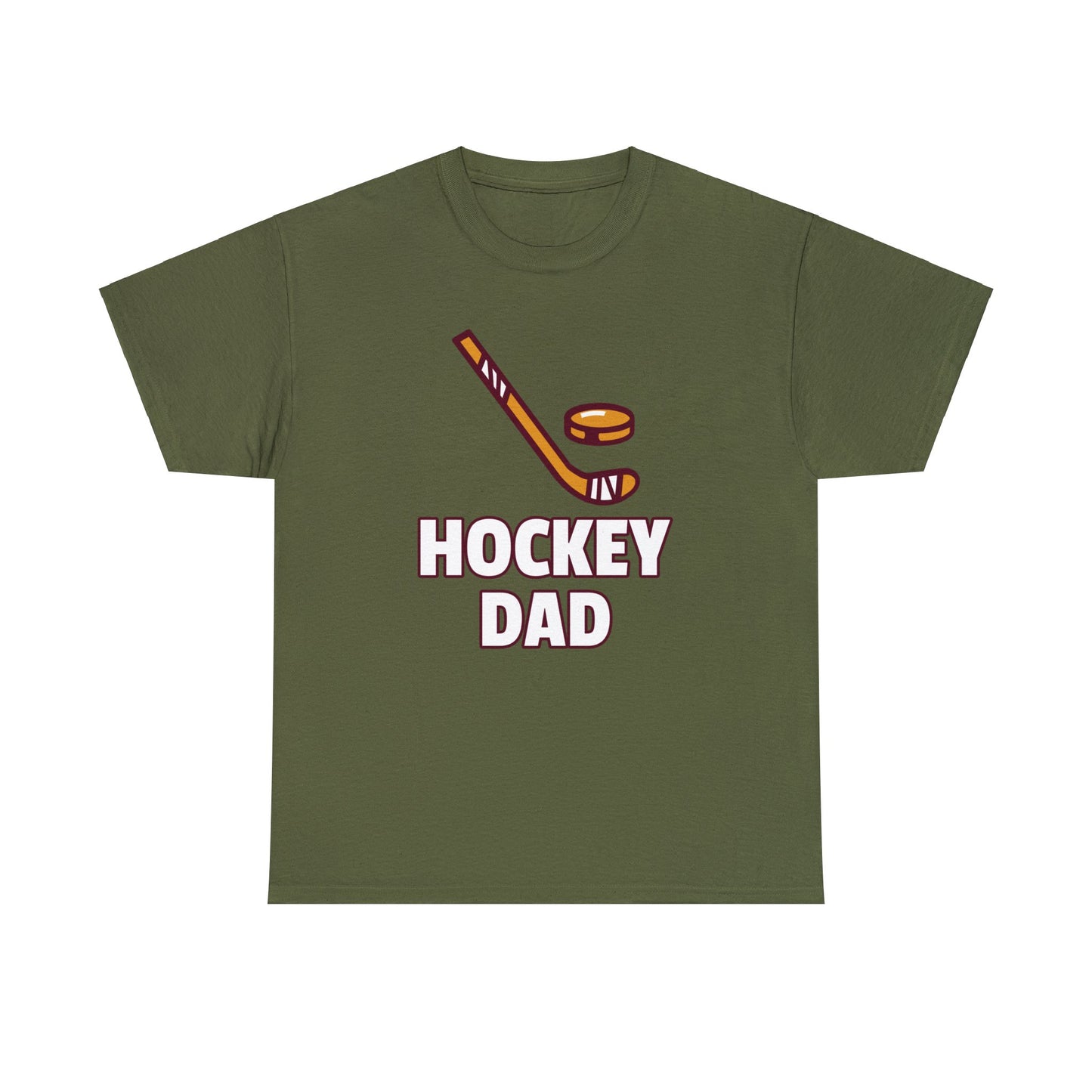 HOCKEY DAD Unisex Heavy Cotton Tee