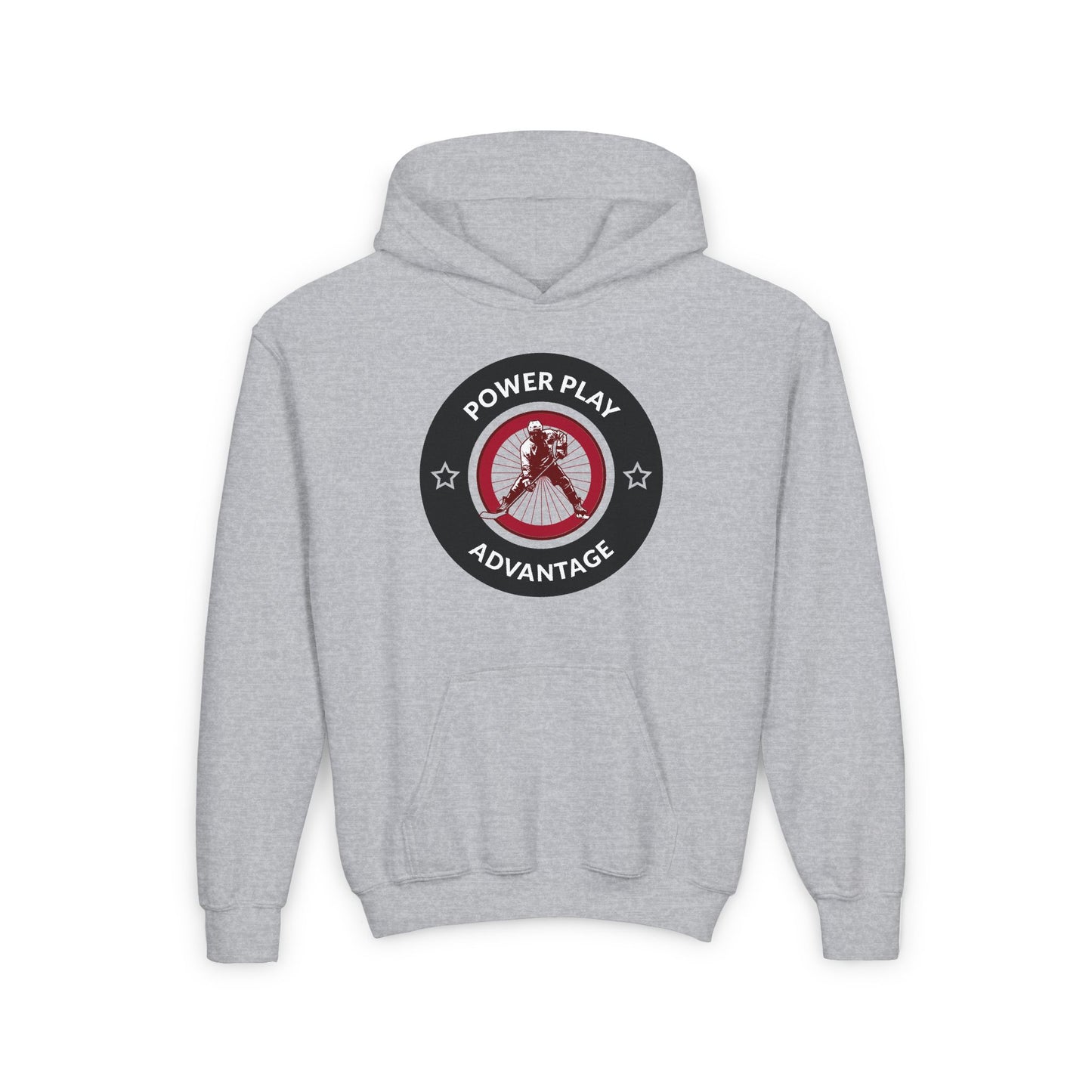 POWERPLAY ADVANTAGE Youth Heavy Blend Hooded Sweatshirt