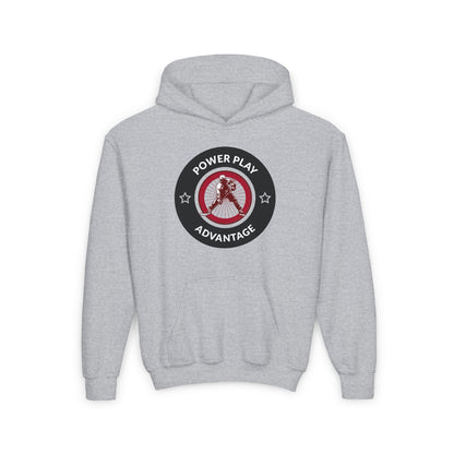 POWERPLAY ADVANTAGE Youth Heavy Blend Hooded Sweatshirt