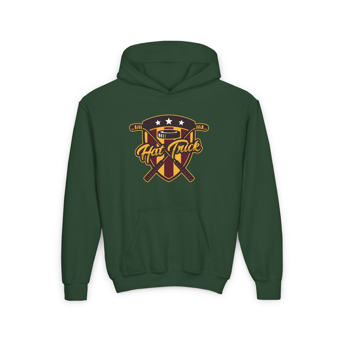 HAT TRICK Youth Heavy Blend Hooded Sweatshirt