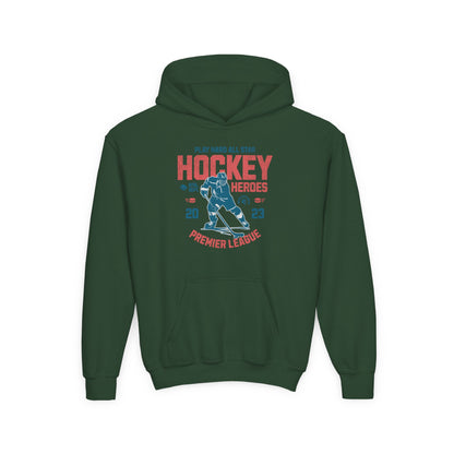 Youth Hockey Heroes Hoodie - Play Hard All Star Premiere League