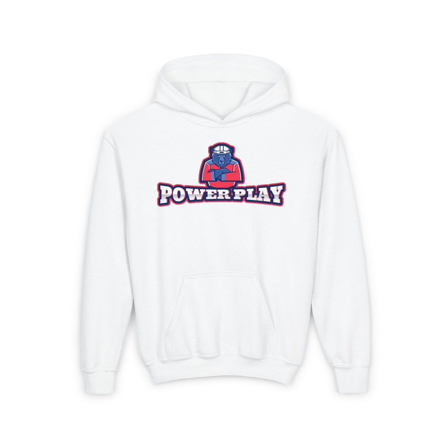 POWERPLAY Youth Heavy Blend Hooded Sweatshirt