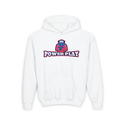 POWERPLAY Youth Heavy Blend Hooded Sweatshirt