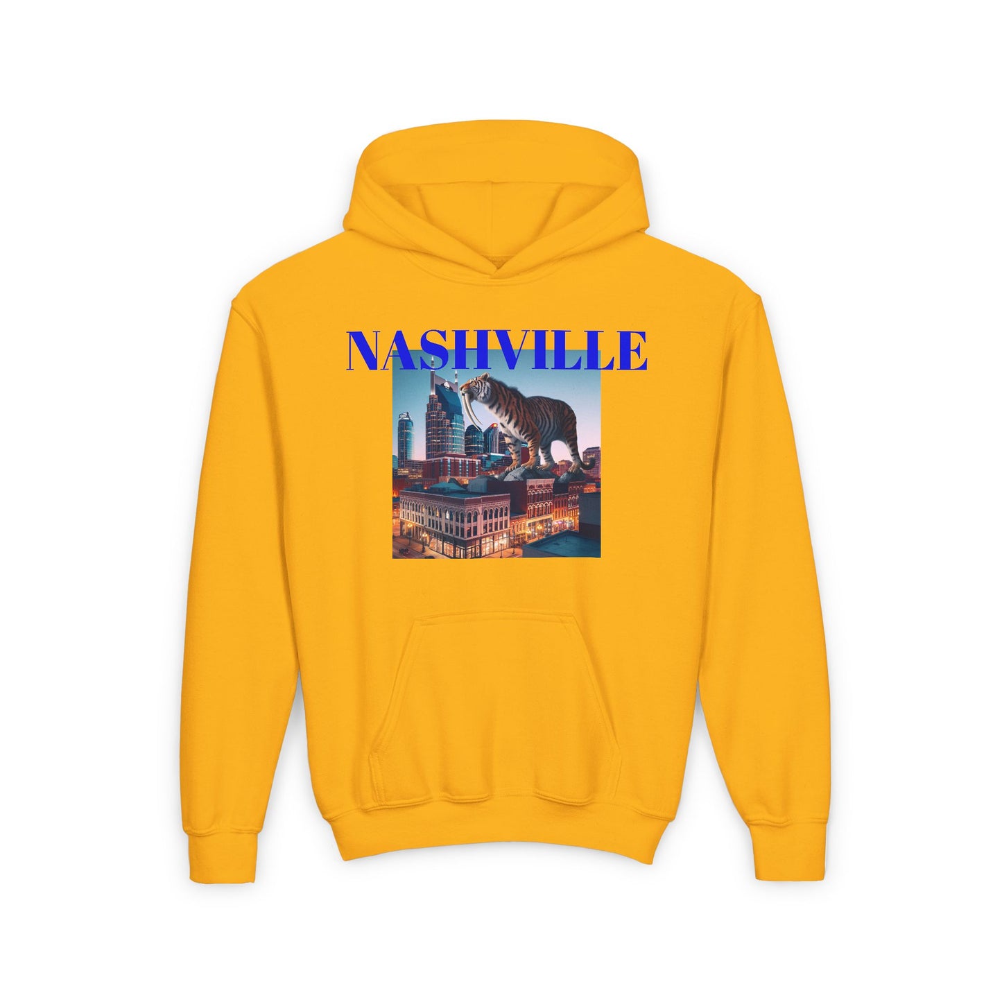 Youth Nashville Graphic Hoodie - Heavy Blend Sweatshirt