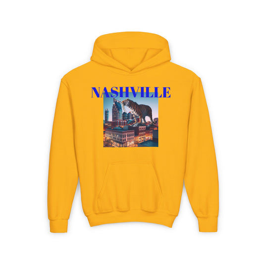 Youth Nashville Graphic Hoodie - Heavy Blend Sweatshirt