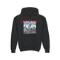 COLORADO Youth Hooded Sweatshirt - Retro Graphic Design for City Pride