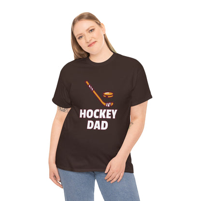 HOCKEY DAD Unisex Heavy Cotton Tee