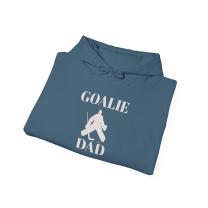 Goalie Dad Unisex Heavy Blend Hoodie - Perfect Gift for Sports Enthusiasts