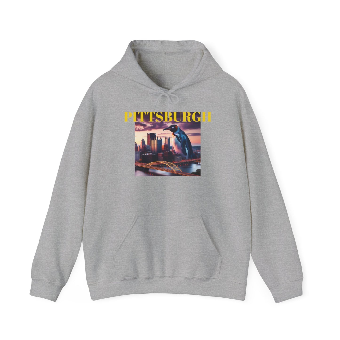 PITTSBURGH ADULT Graphic Hoodie - Unisex Heavy Blend™ - CITY SERIES