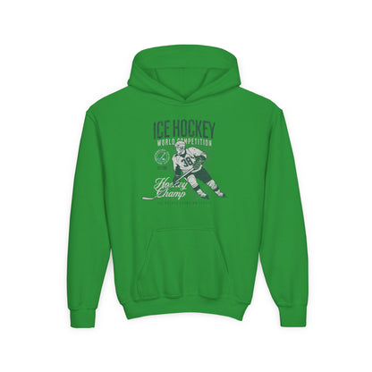 Youth Ice Hockey Hooded Sweatshirt - Perfect for Young Athletes