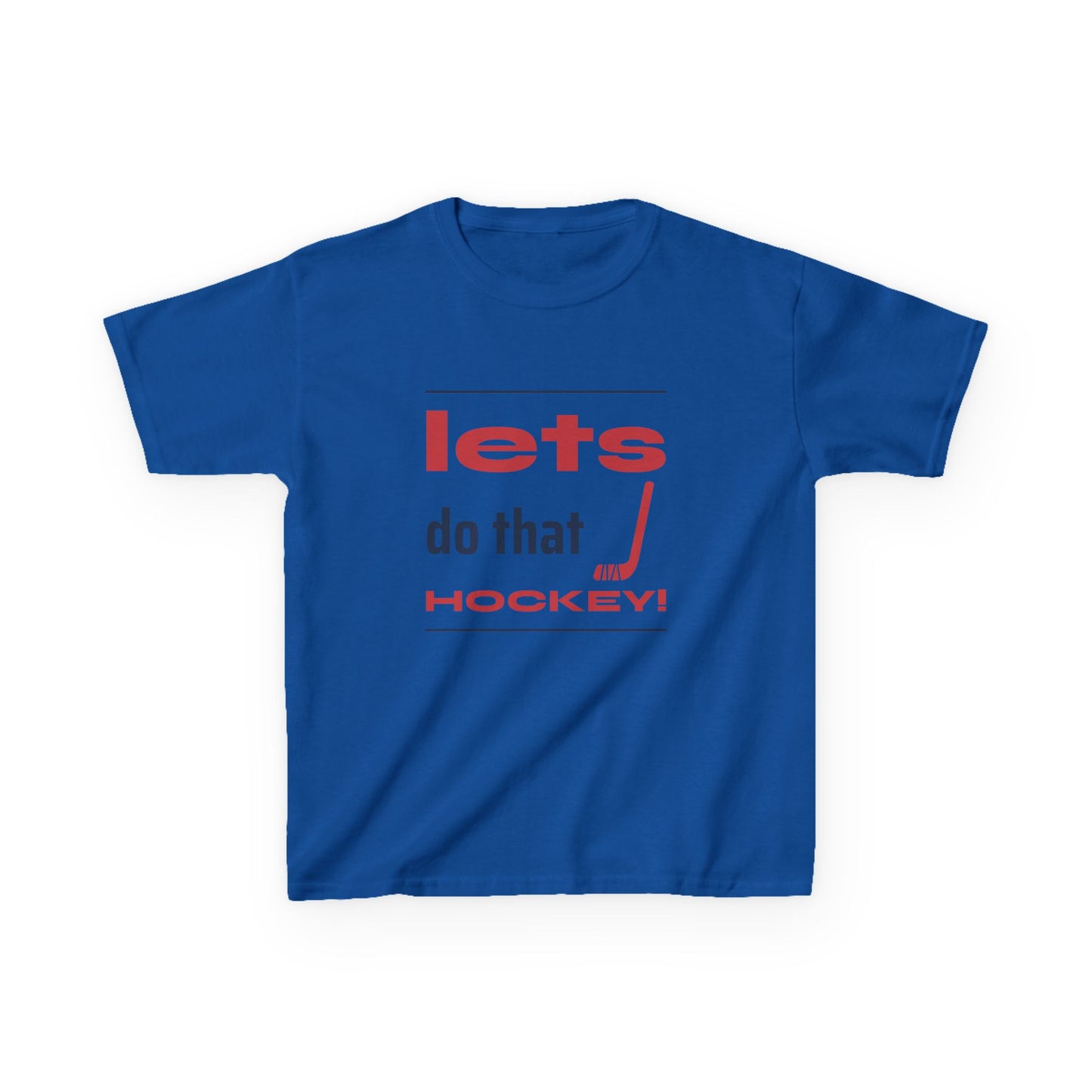 LET DO THAT HOCKEY Kids Heavy Cotton™ Tee