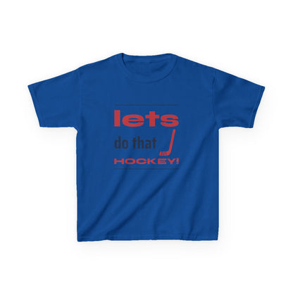 LET DO THAT HOCKEY Kids Heavy Cotton™ Tee