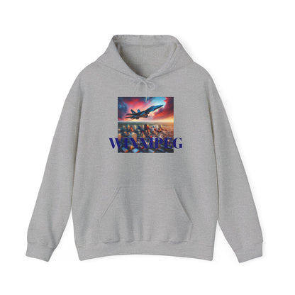 WINNIPEG ADULT Graphic Hoodie - Unisex Heavy Blend™ - CITY SERIES