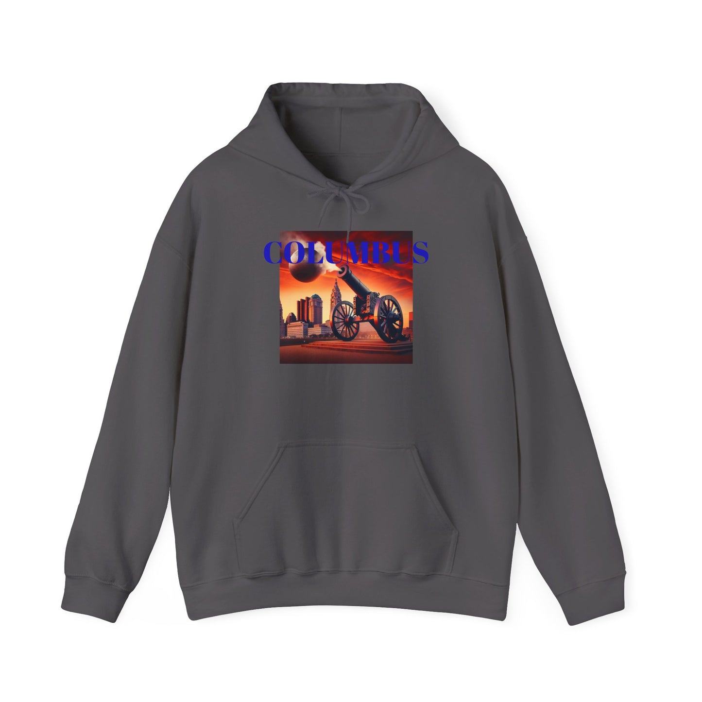 COLUMBUS ADULT Graphic Hoodie - Unisex Heavy Blend™ - CITY PRIDE SERIES