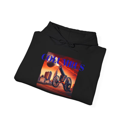 COLUMBUS ADULT Graphic Hoodie - Unisex Heavy Blend™ - CITY PRIDE SERIES