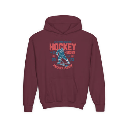 Youth Hockey Heroes Hoodie - Play Hard All Star Premiere League