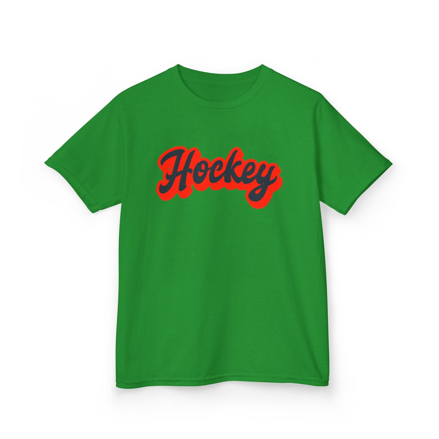 Kids Hockey Heavy Cotton Tee - Perfect for Young Fans!