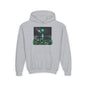 DALLAS Youth Hooded Sweatshirt - Retro Graphic Design for City Pride