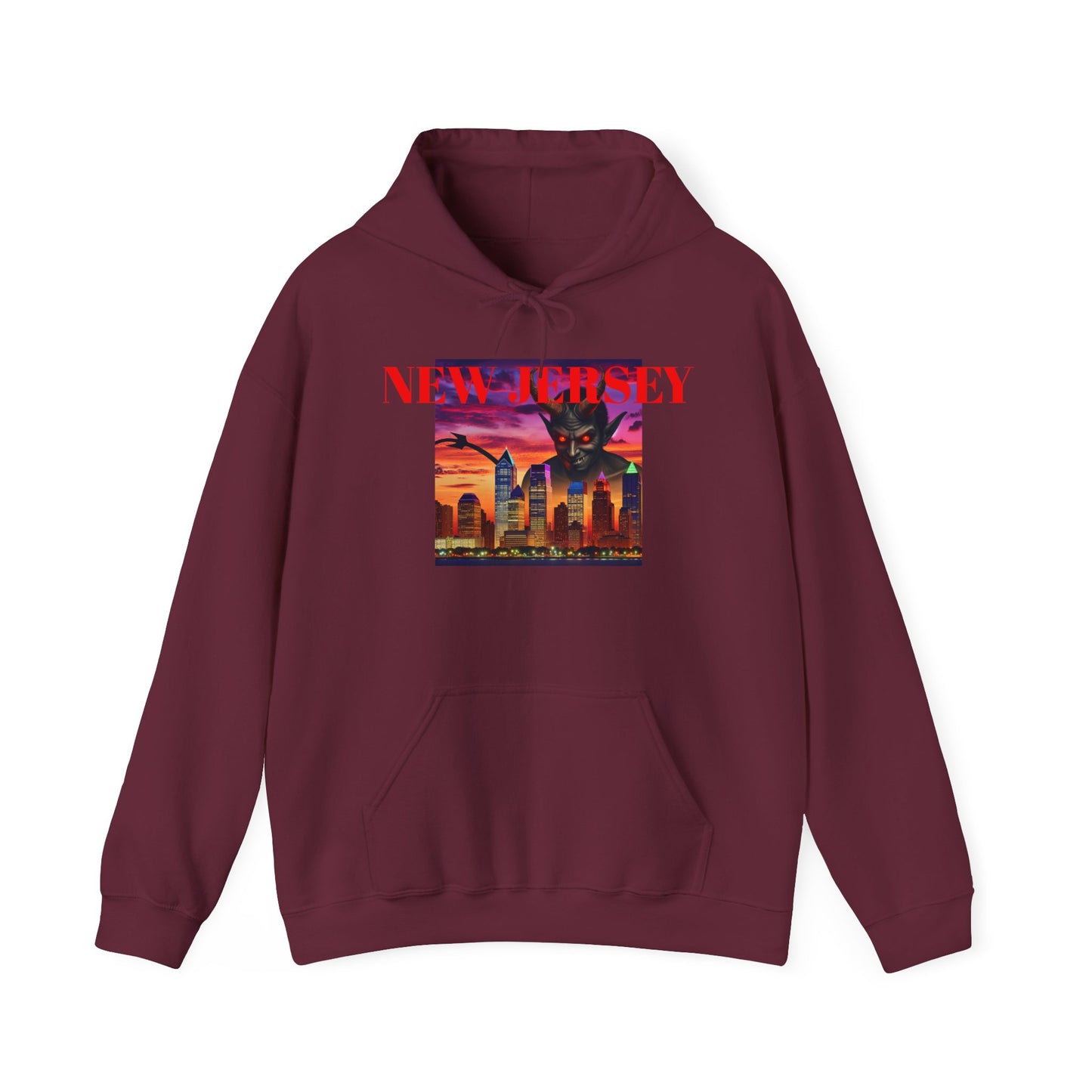NEW JERSEY ADULT Graphic Hoodie - Unisex Heavy Blend™ - CITY SERIES