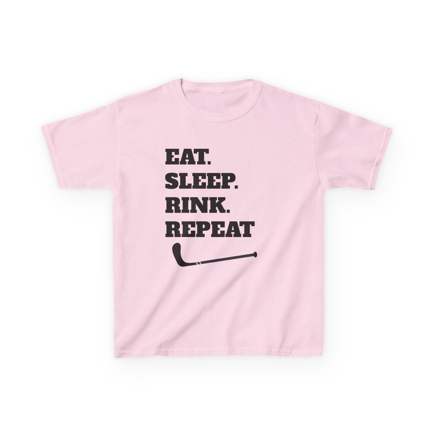 Youth Hockey Tee - Eat Sleep Rink Repeat