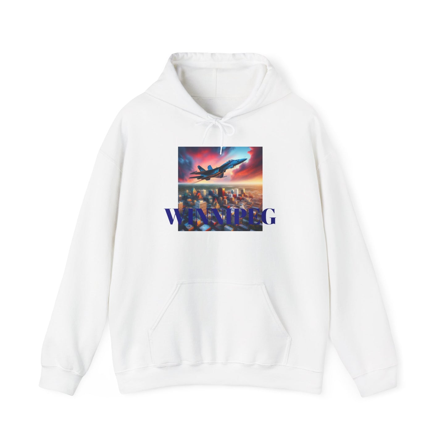 WINNIPEG ADULT Graphic Hoodie - Unisex Heavy Blend™ - CITY SERIES
