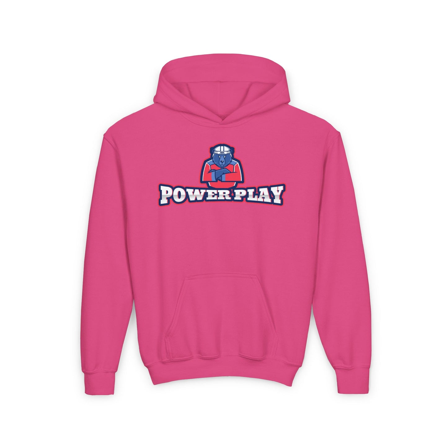 POWERPLAY Youth Heavy Blend Hooded Sweatshirt