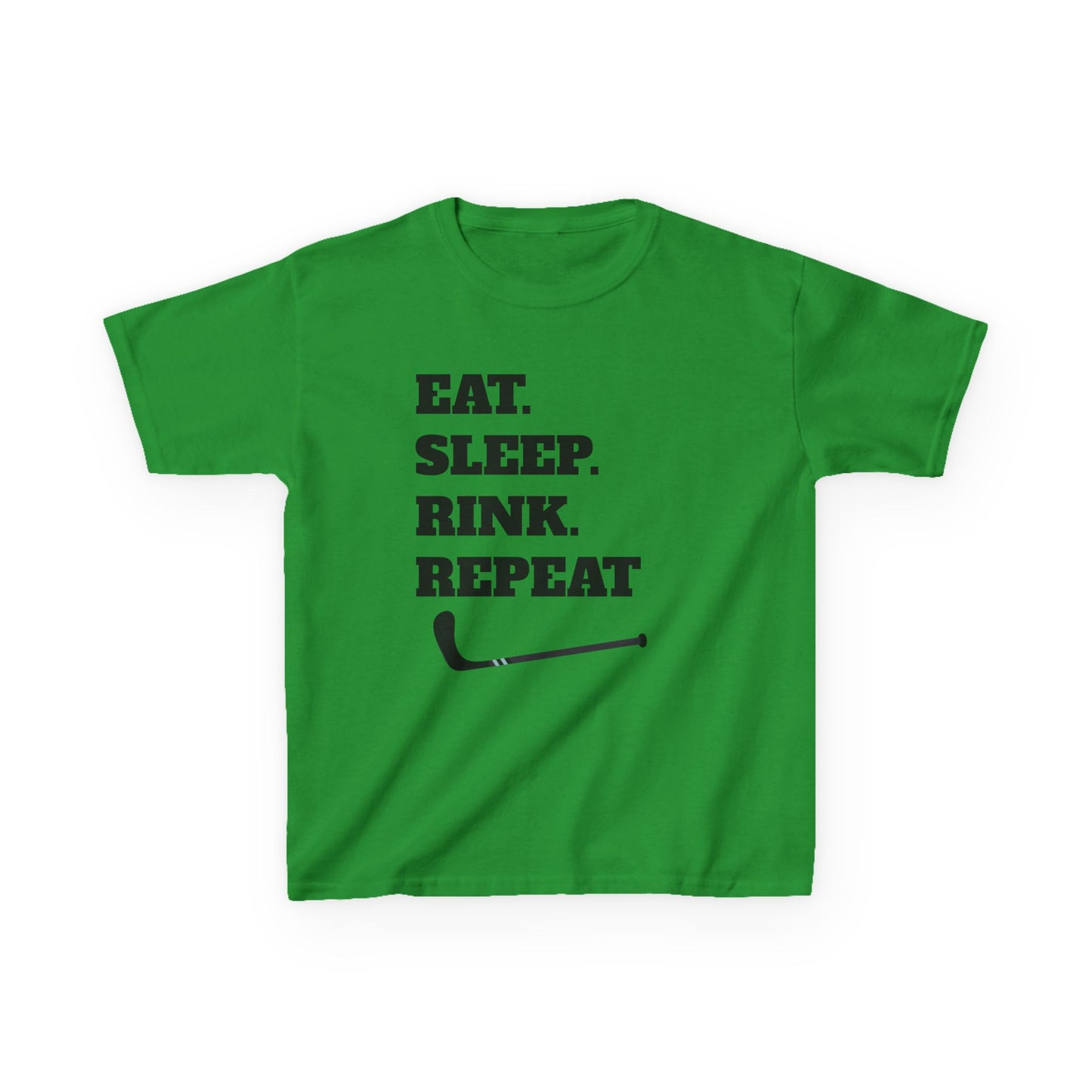 Youth Hockey Tee - Eat Sleep Rink Repeat