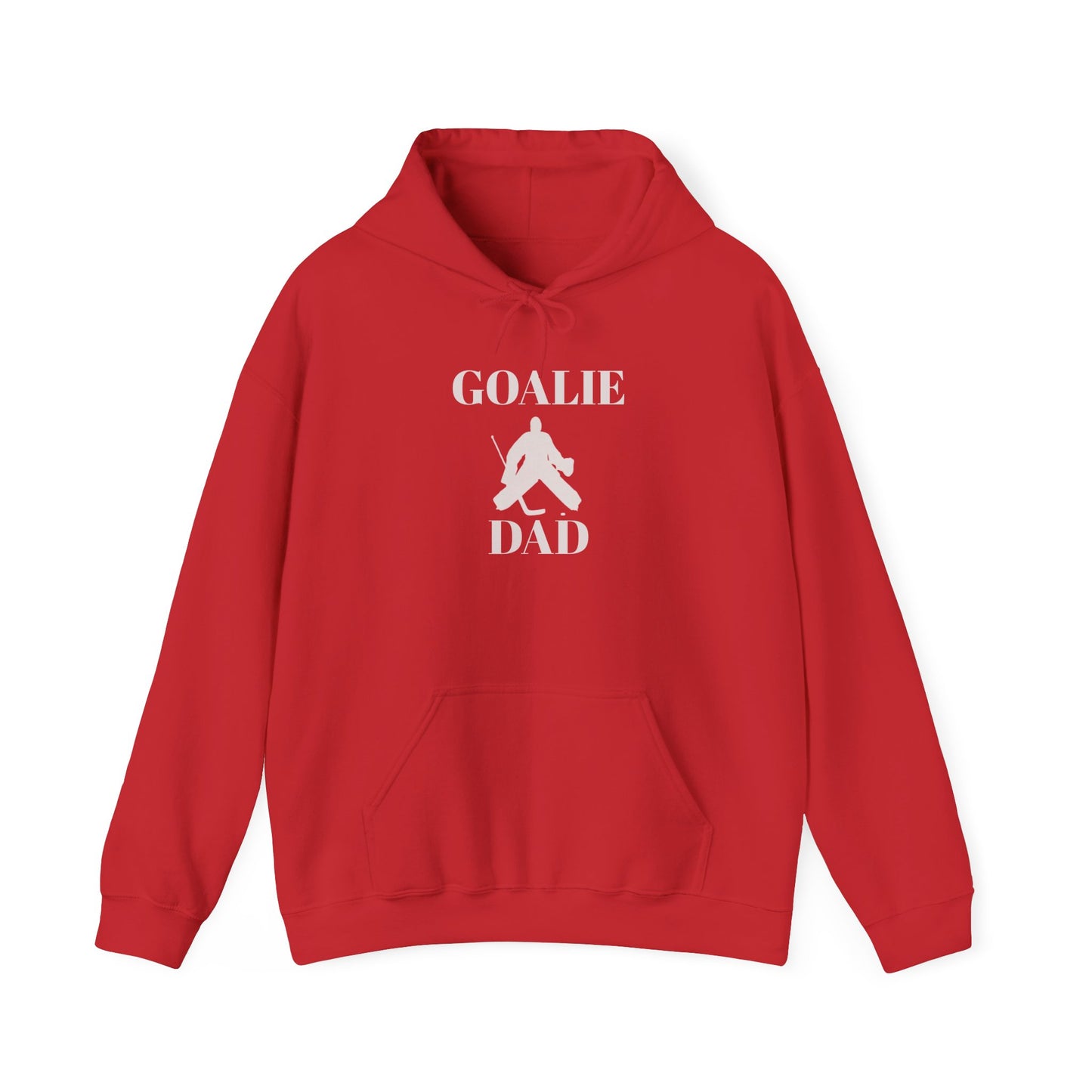 Goalie Dad Unisex Heavy Blend Hoodie - Perfect Gift for Sports Enthusiasts