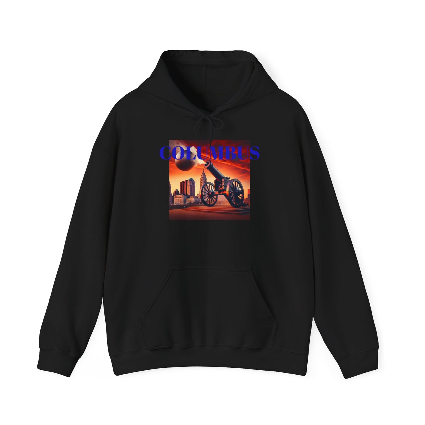 COLUMBUS ADULT Graphic Hoodie - Unisex Heavy Blend™ - CITY PRIDE SERIES