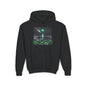 DALLAS Youth Hooded Sweatshirt - Retro Graphic Design for City Pride