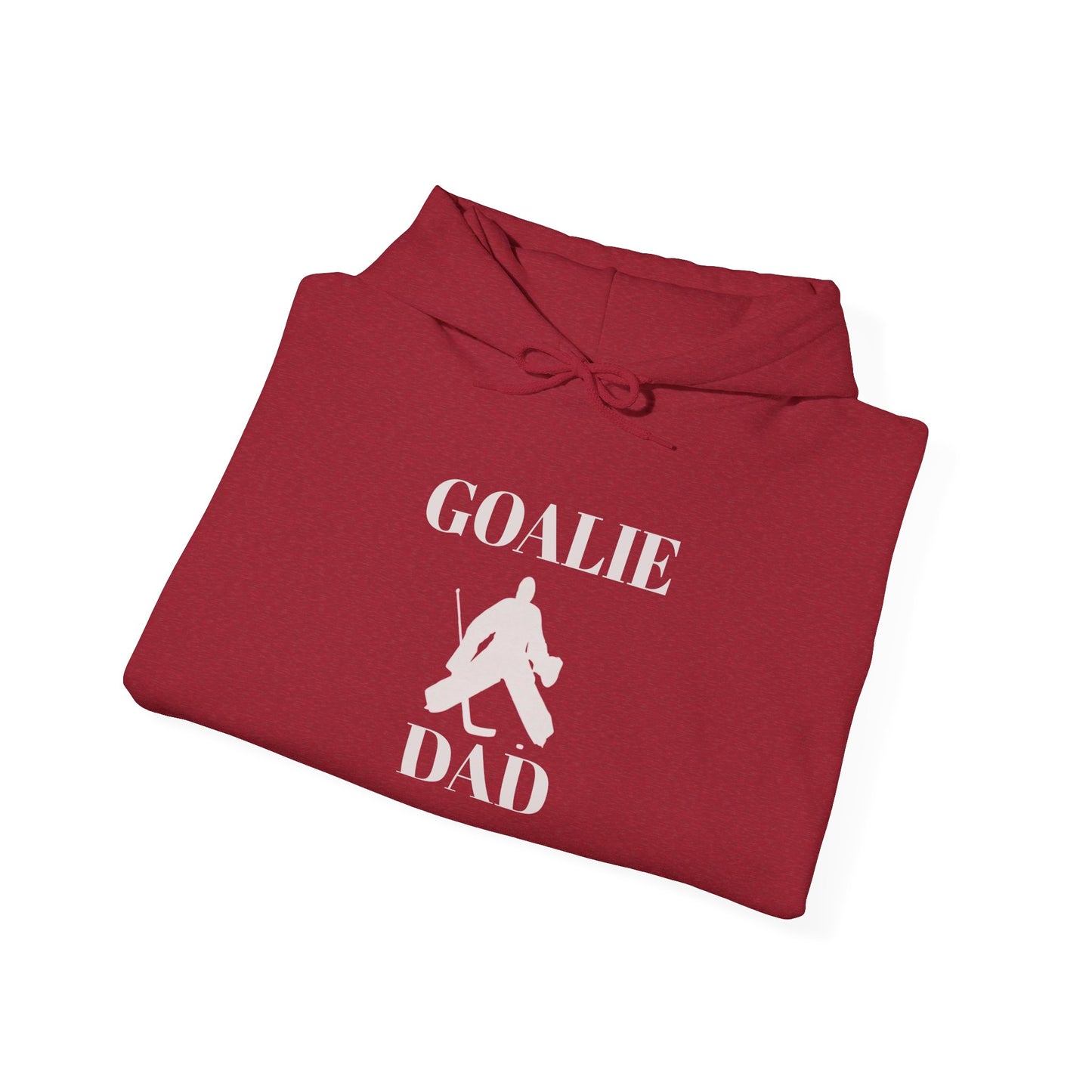 Goalie Dad Unisex Heavy Blend Hoodie - Perfect Gift for Sports Enthusiasts