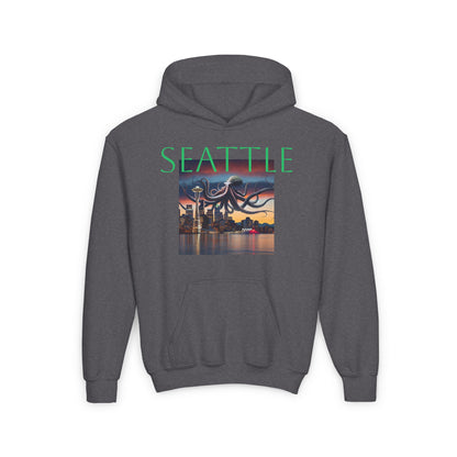 SEATTLE Youth Heavy Blend Hooded Sweatshirt