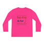 LETS DO THAT HOCKEY Youth Long Sleeve Competitor Tee
