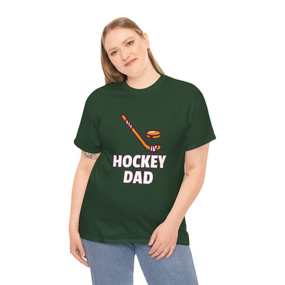 HOCKEY DAD Unisex Heavy Cotton Tee