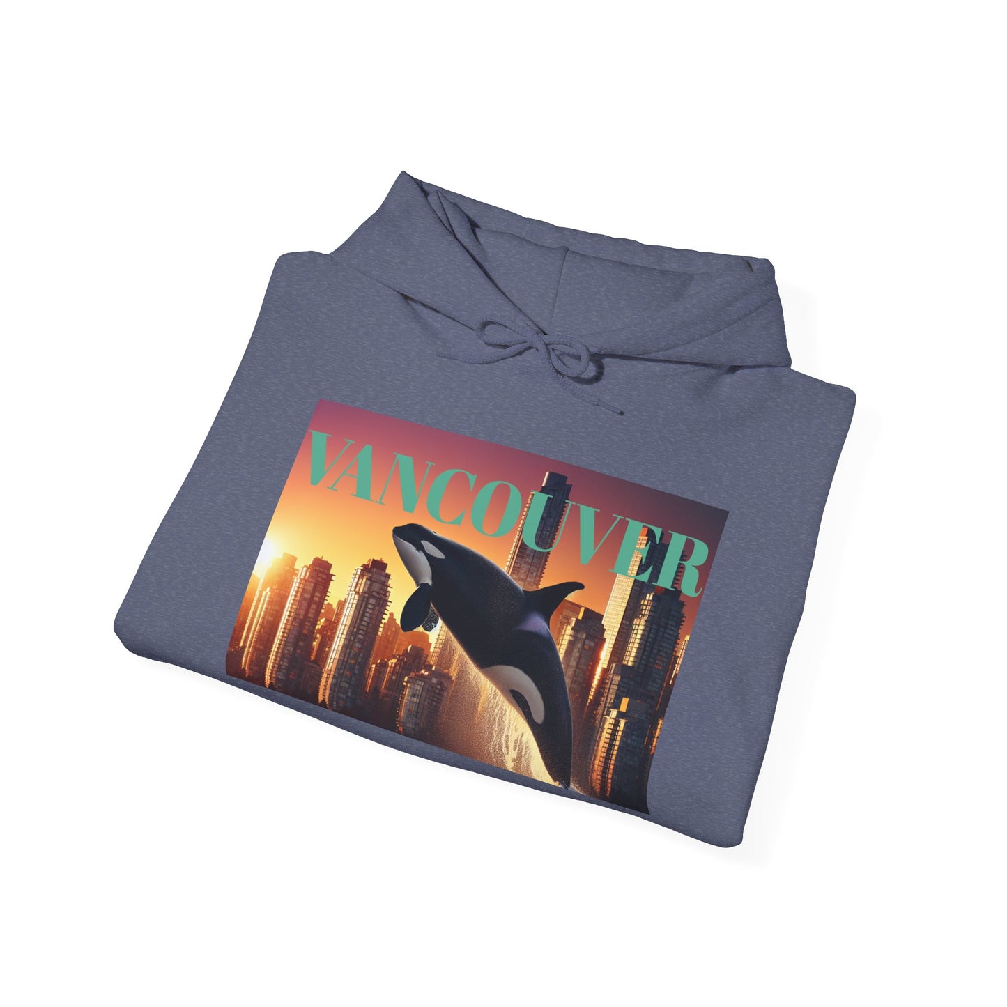 VANCOUVER ADULT Graphic Hoodie - Unisex Heavy Blend™ - CITY PRIDE SERIES
