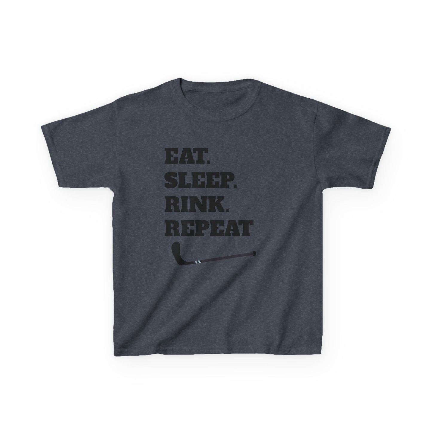 Youth Hockey Tee - Eat Sleep Rink Repeat