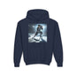 Youth Hockey Action Hooded Sweatshirt - Perfect for Sports Fans