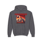 Columbus Youth Hooded Sweatshirt - Retro Graphic Design for City Pride